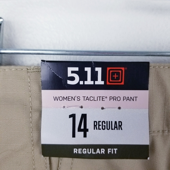 5.11 Taclite Pro Pant Women's TDU Khaki NWT, size 14 - Picture 4 of 16